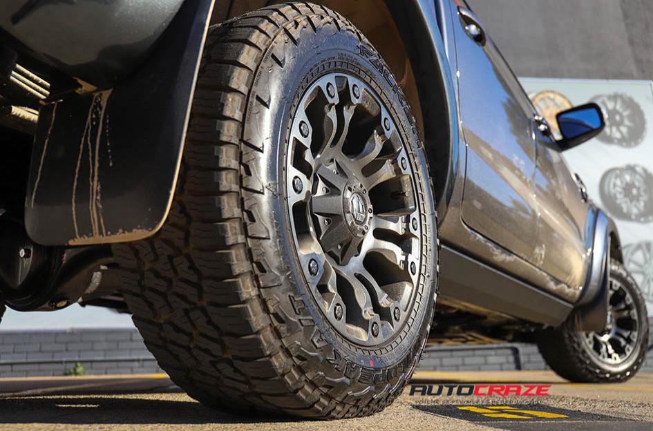 FORD-RANGER-VAPOR-BLACK-MACHINED-WITH-DARK-TINT